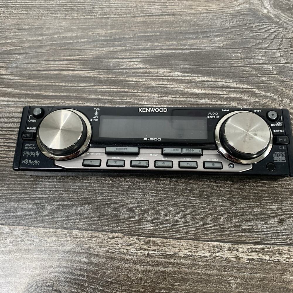 KENWOOD‎ EZ500 CAR STEREO ONLY KENWOOD EZ500 FACEPLATE ONLY